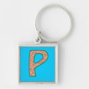 Search for monogram p key rings Initial