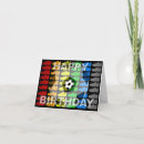 Search for soccer birthday cards Modern