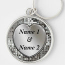 Search for heart template key rings Wife