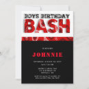 Search for red bandana invitations Boy