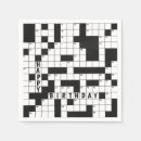 Search for crossword napkins White