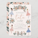 Search for tutu cute birthday invitations Girl