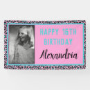 Search for teal birthday banners Sweet 16