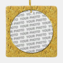 Search for square round christmas tree decorations Gold
