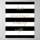 Search for black and white striped art Typography