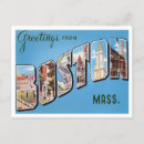 Search for vintage boston postcards Usa