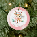 Search for my first deer christmas tree decorations Forest