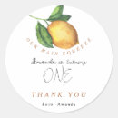 Search for lemon thank you stickers Citrus