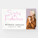 Search for fabulous 60 birthday party decor Minimal typography simple