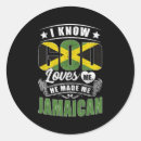 Search for love jamaica stickers Flag of jamaica