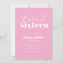 Search for stylish sweet 16 invitations Simple