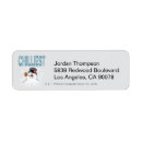 Search for frosty return address labels Classic cartoon