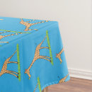 Search for giraffe tablecloths Animal