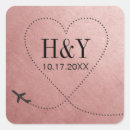 Search for airplane wedding stickers Travel