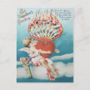 Search for fire heart postcards Angel