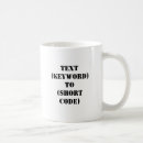 Search for miscellaneous mugs Text
