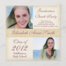 Search for aqua graduation invitations Beach