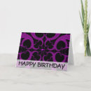 Search for fractal heart cards Purple