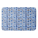 Search for cobalt blue bath mats Floral