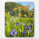 Search for iris garden mousepads Purple