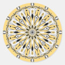 Search for mandala design stickers White