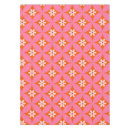 Search for orange and white tablecloths Retro