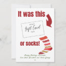 Search for money christmas cards Red green