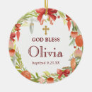 Search for goddaughter christmas tree decorations God bless
