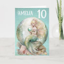 Search for mermaid cards Under the sea