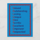 Search for volunteering postcards Typography