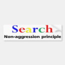 Search for aggressively bumper stickers Non aggression
