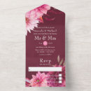 Search for burgundy fall wedding invitations Botanical