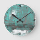 Search for teal abstract clocks Modern