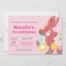 Search for easter rabbit invitations Pink