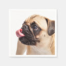 Search for cute pug napkins Funny