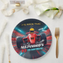 Search for racing cars paper plates Boys birthday party