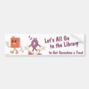 Search for read books bumper stickers Librarian