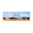 Search for mustang return address labels Horse