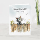 Search for funny fence cards Cat
