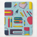 Search for boys name mousepads Back to school