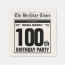 Search for newspaper napkins Vintage