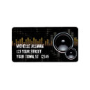 Search for speakers labels Music