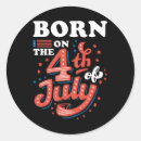 Search for july 4th birthday stickers Usa