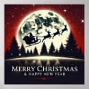 Search for santa sleigh art Festive