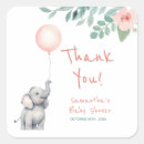 Search for elephant baby shower favor stickers Cute