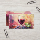 Search for vine business cards Sommelier