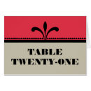 Search for art deco table cards Elegant
