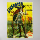Search for vintage cycle posters Woman