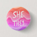 Search for orange and pink badges Colorful