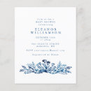 Search for indigo baby shower invitations Simple